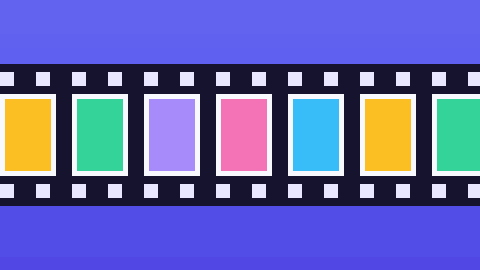 Animated example of a video clip converted to a looping GIF with VidShift